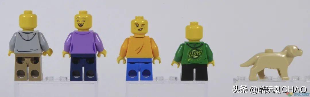 乐高2021城市系列60291家庭住宅开箱评测