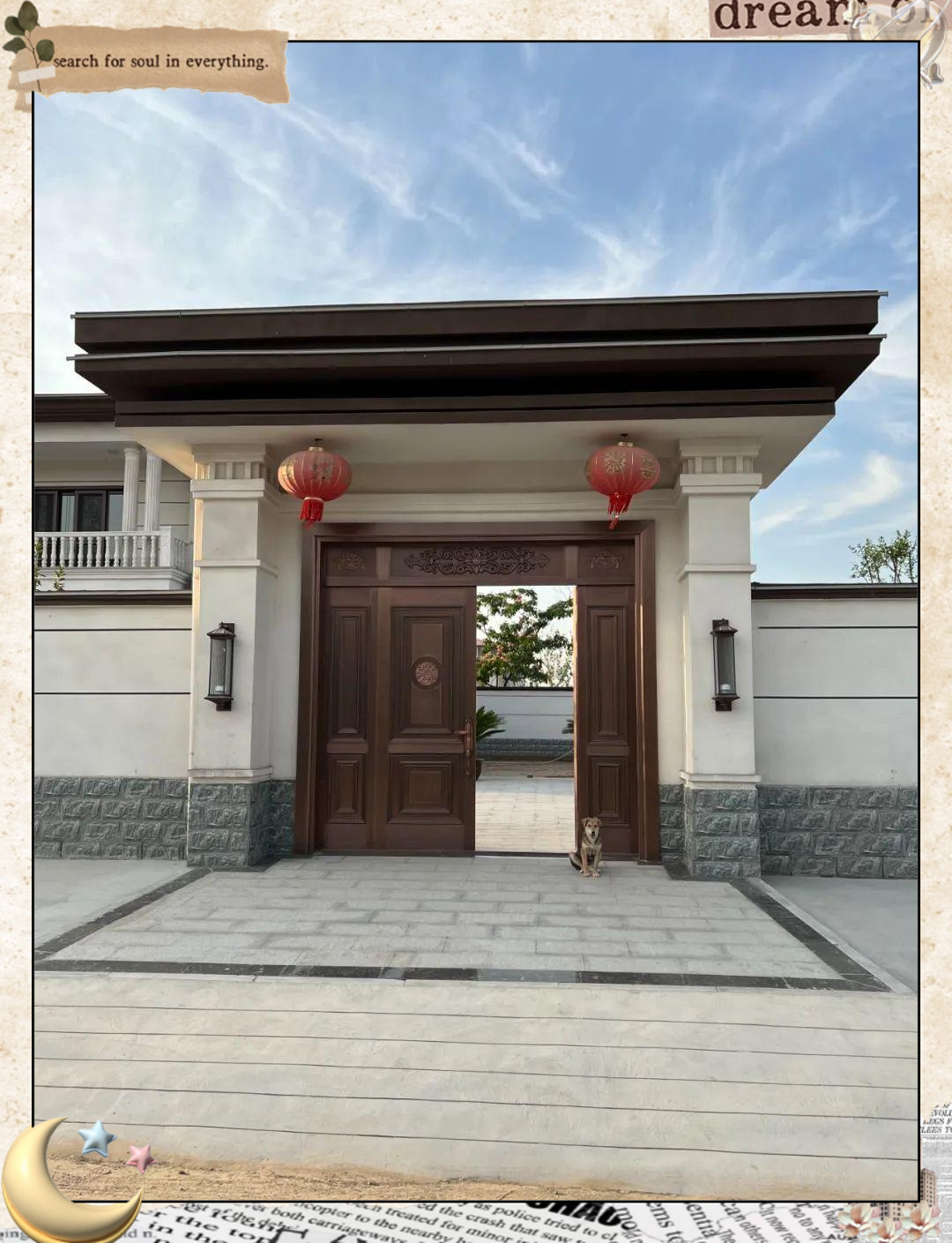 打造独特门楼,让自建房焕发豪宅魅力