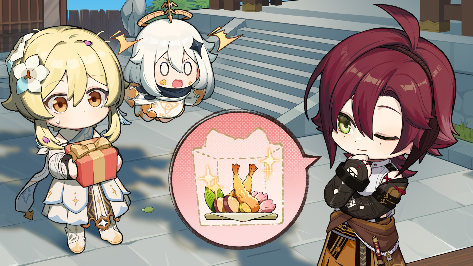 原神「q版生日漫画」稻妻全角色篇