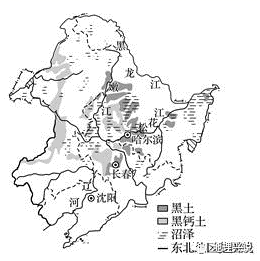 松嫩平原三江平原地图图片