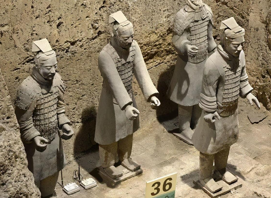 秦始皇帝陵兵马俑的造型特征,独具特色