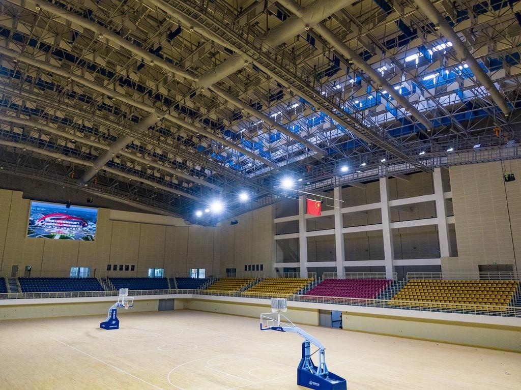 高颜值!内江市体育中心场馆内部首度亮相 力争7月前投用