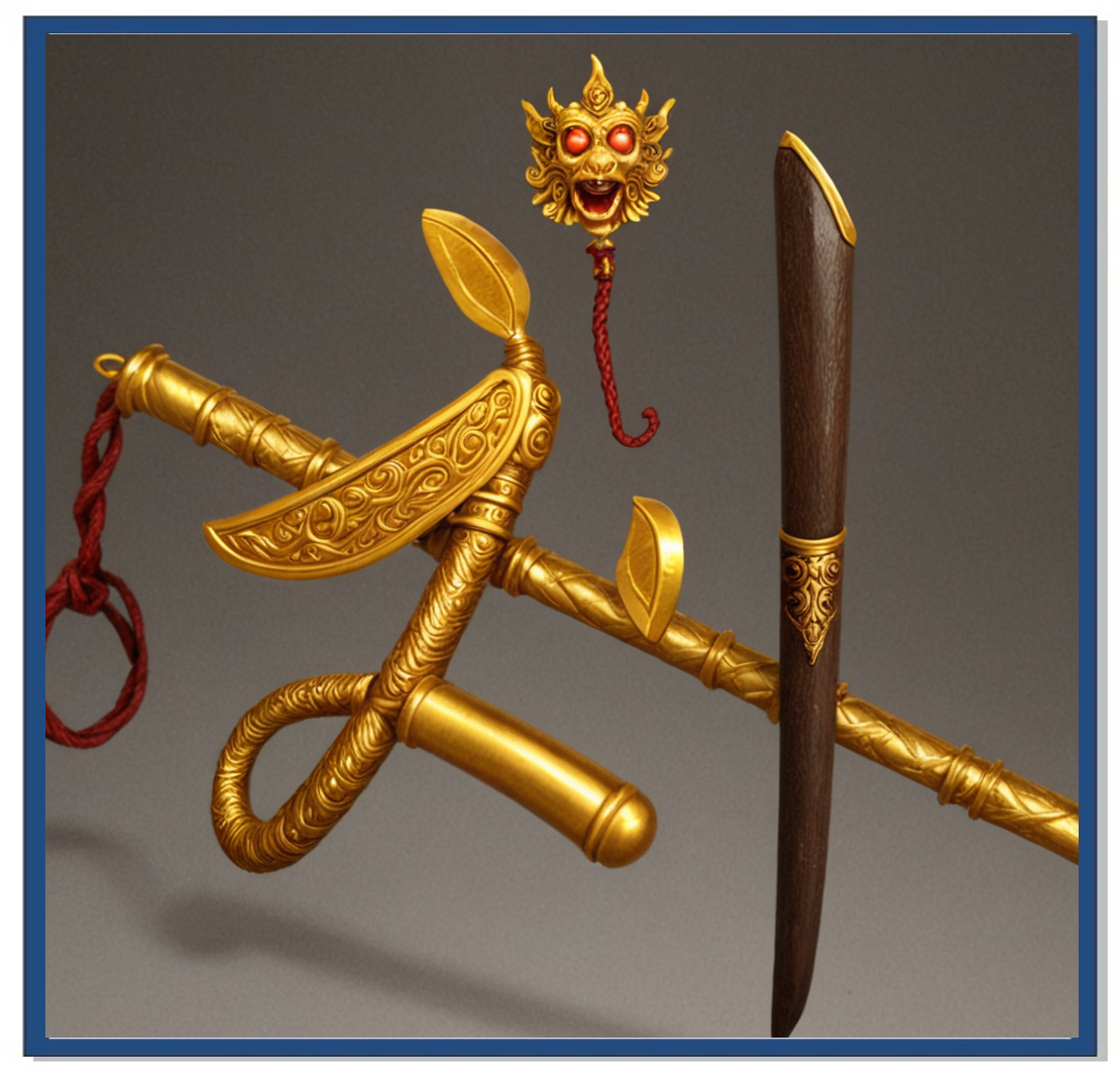如意金箍棒:神话中的艺术瑰宝与孙悟空的得力助手
