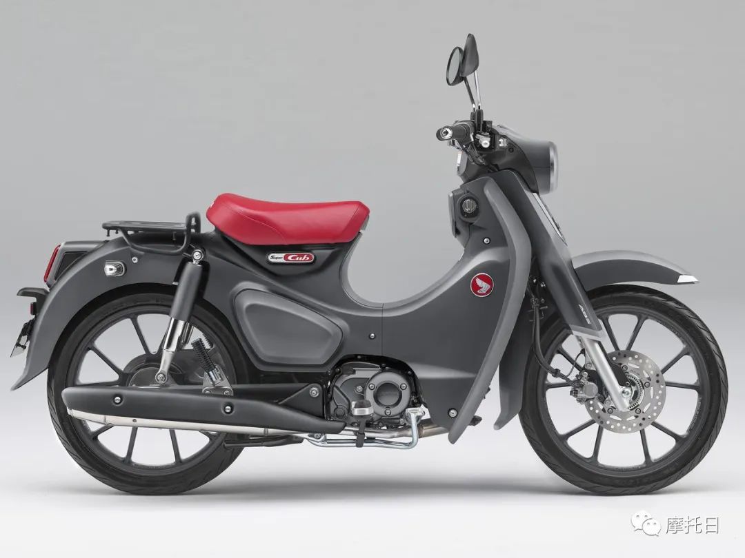 本田发布2023款超级幼兽super cub c125,新增两个灰色系配色