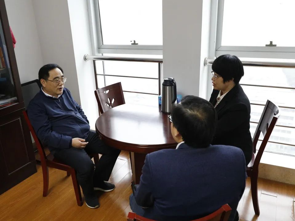 【工作动态】高浩孟副书记赴民主党派机关面商"直通车"建言