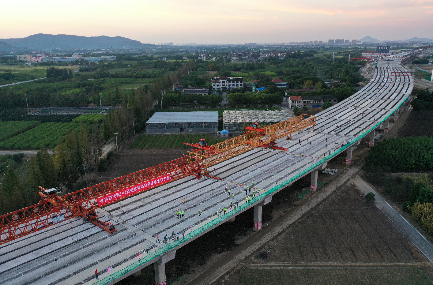 江苏无锡:保质提速再发力 宜马快速通道主线高架全线贯通