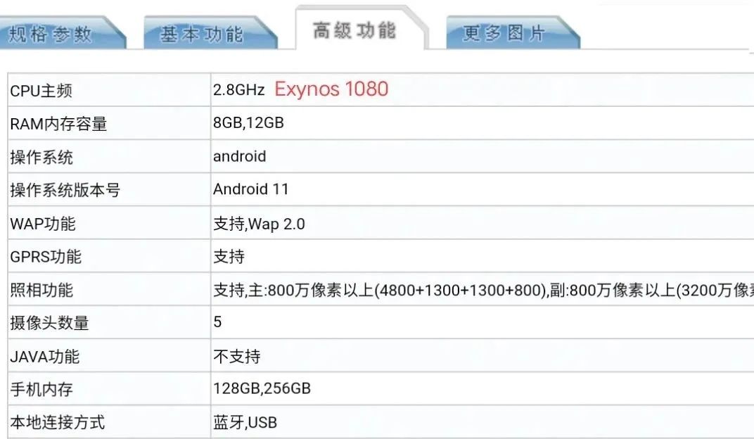 x60pro+参数配置详情图片