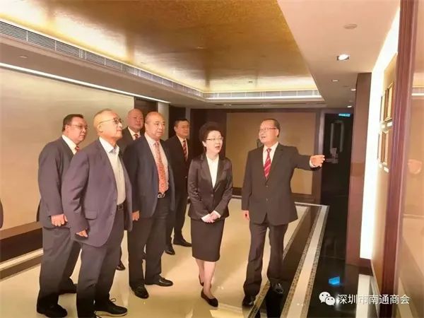 商会领导随同南通市委王小红常委赴港参加系列访问活动