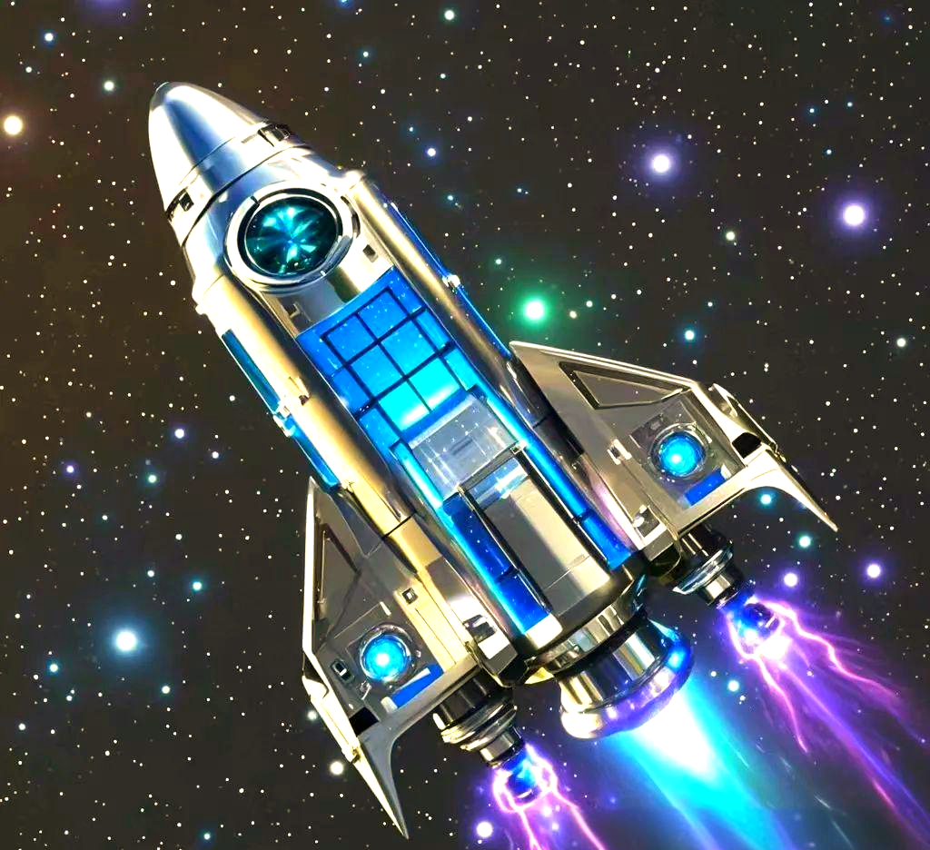 探索科幻火箭的画法与构思,描绘心中的宇宙梦想