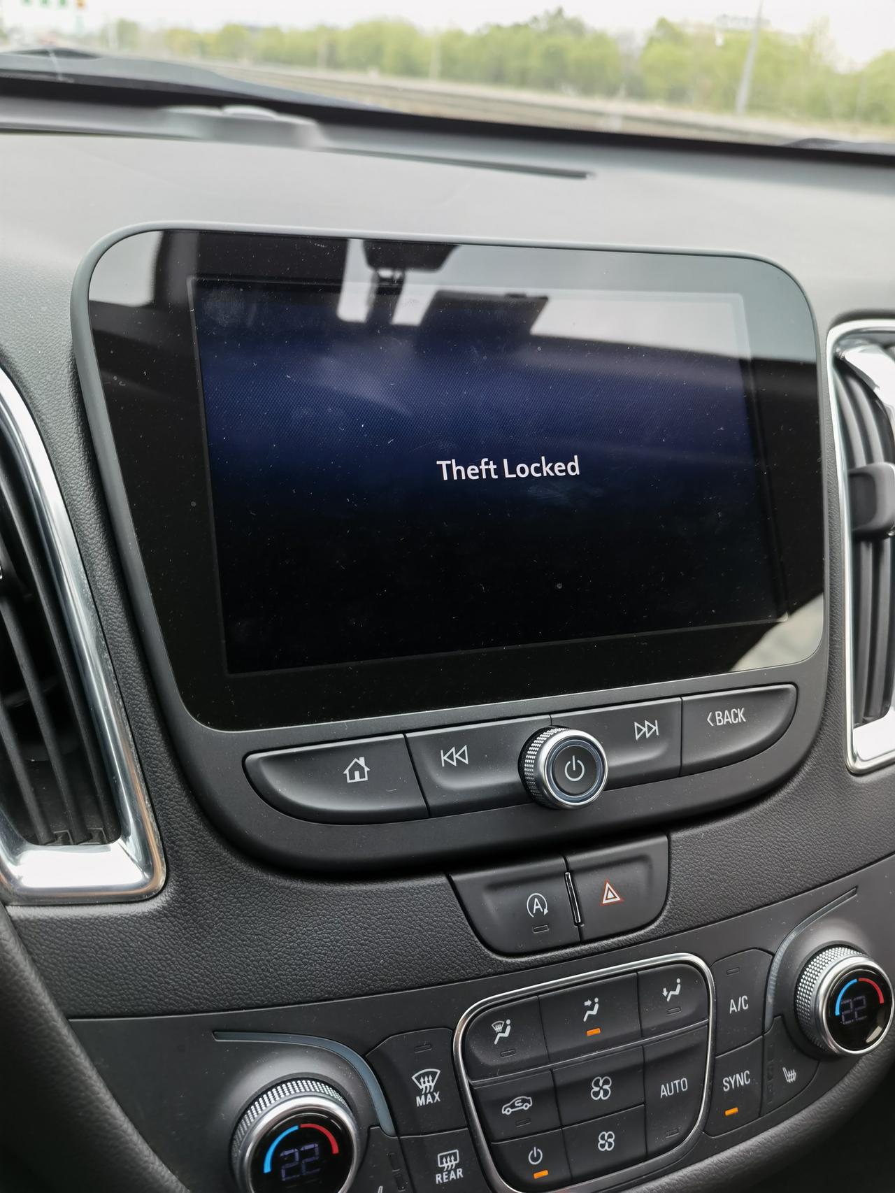 迈锐宝中控台thteft locked!