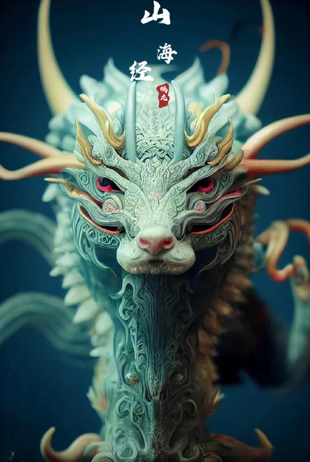 山海经神兽-螭龙