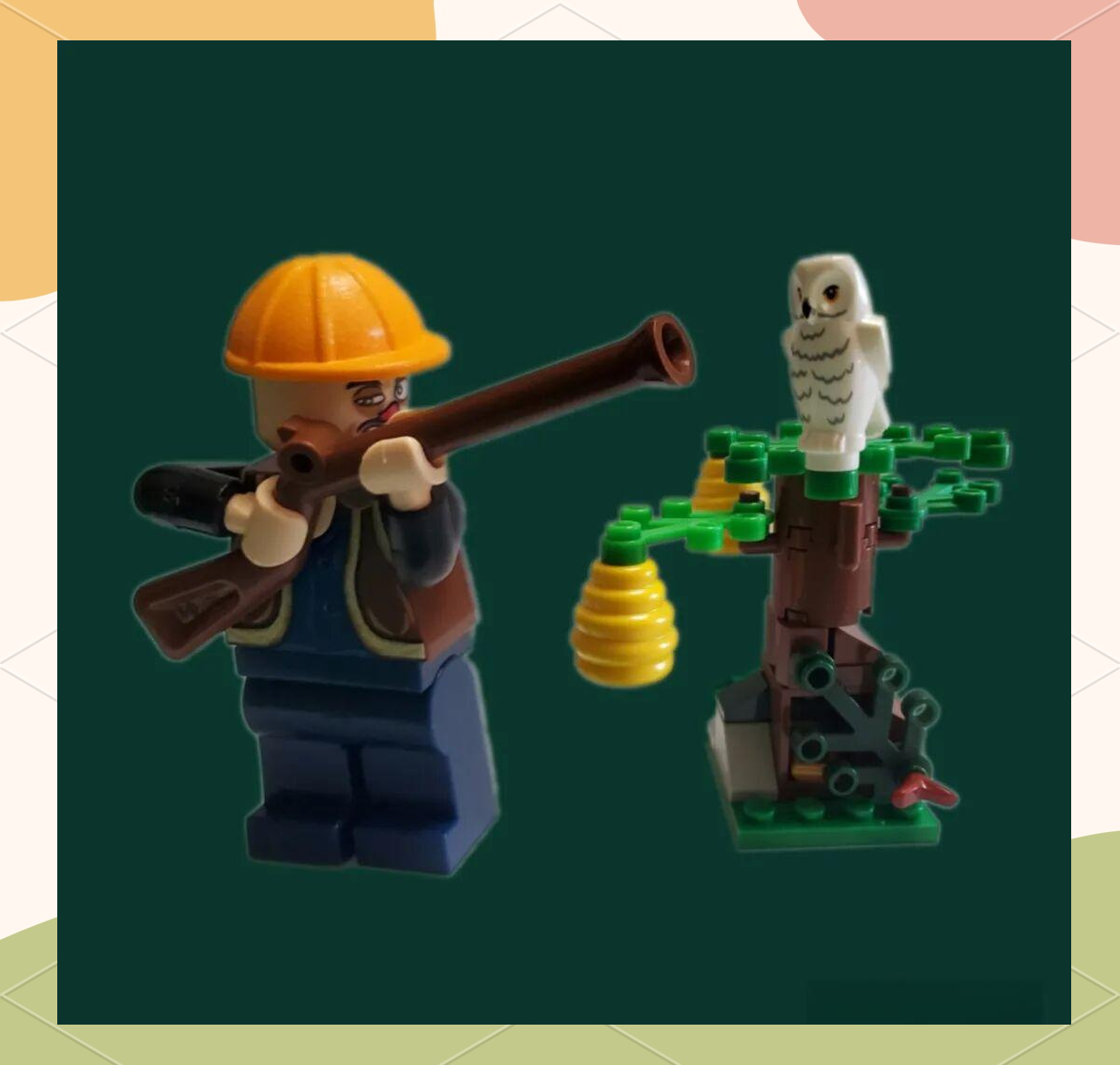 乐高玩具中的光头强:复杂角色与环保使命