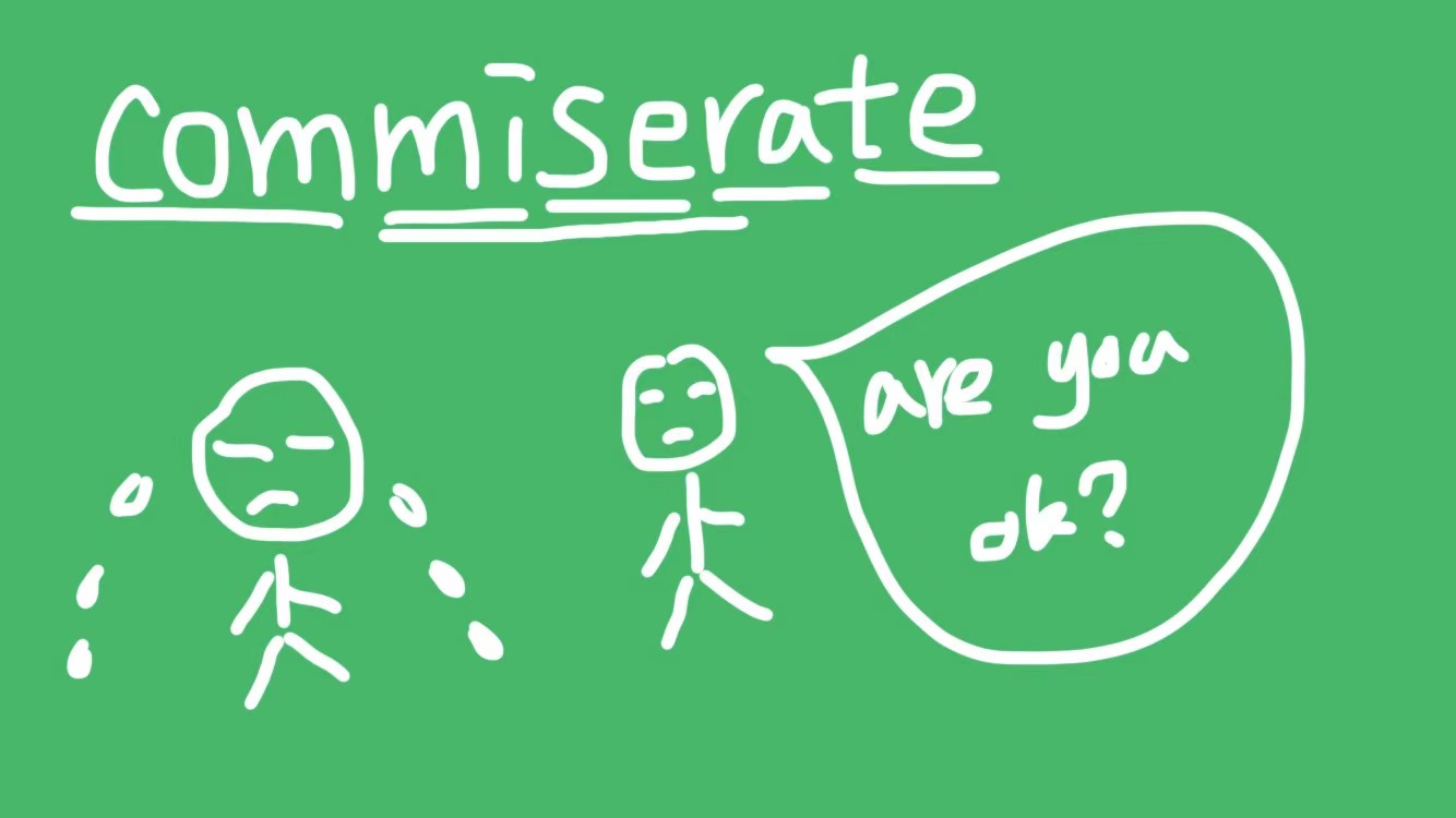 commiserate是什么意思?