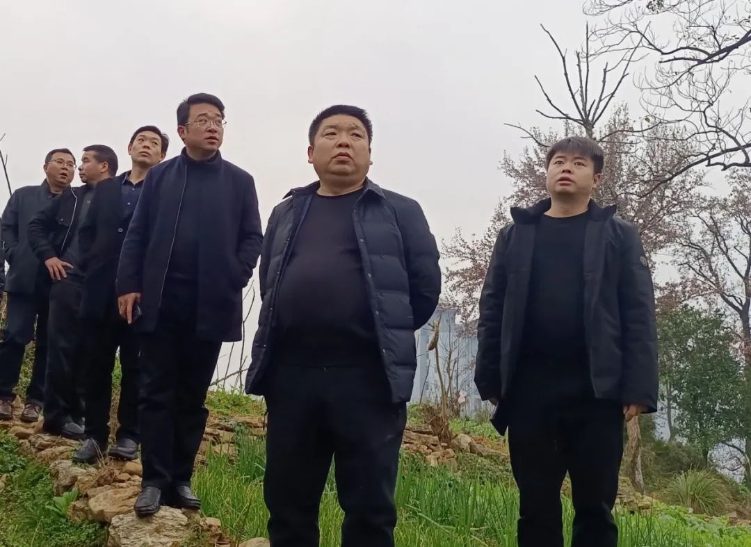 田运栋调研石阡文笔山山体公园规划建设