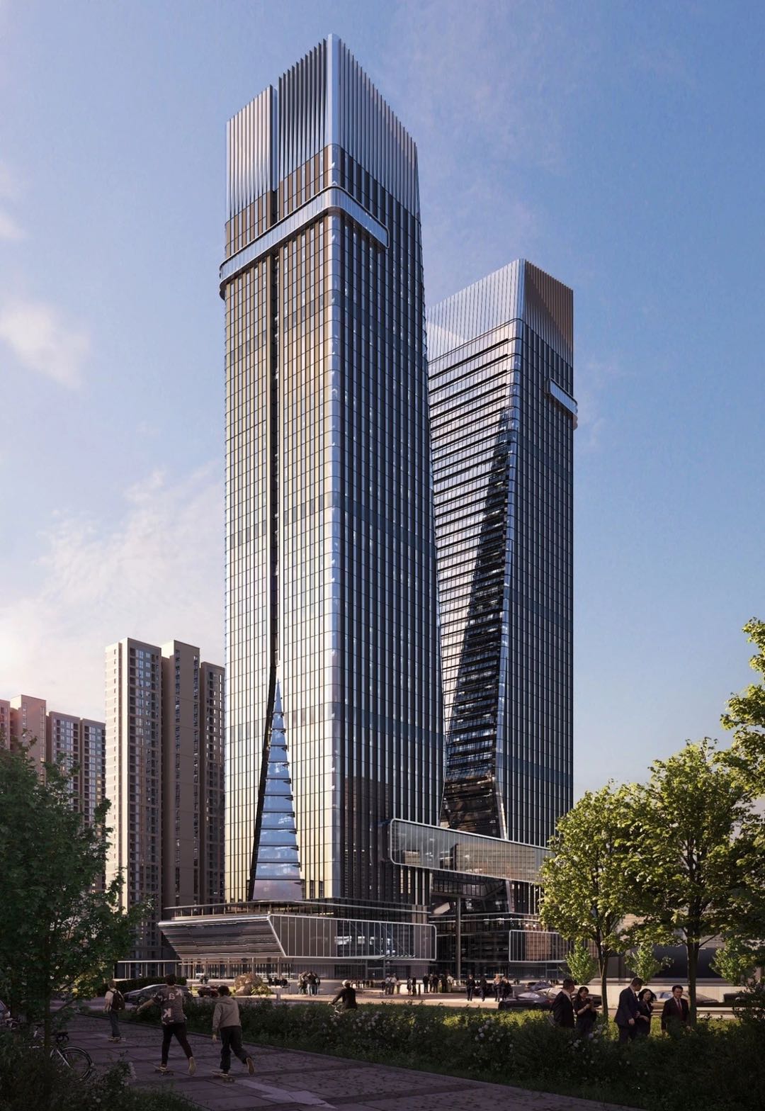 衡阳陆家新区超高写字楼终于来啦!199米高!未来cbd即将诞生?