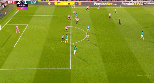 萨拉赫进球无效_利物浦2比3不敌布伦特福德英超四连败_英超-加克波破门若塔建功 利物浦2-2富勒姆