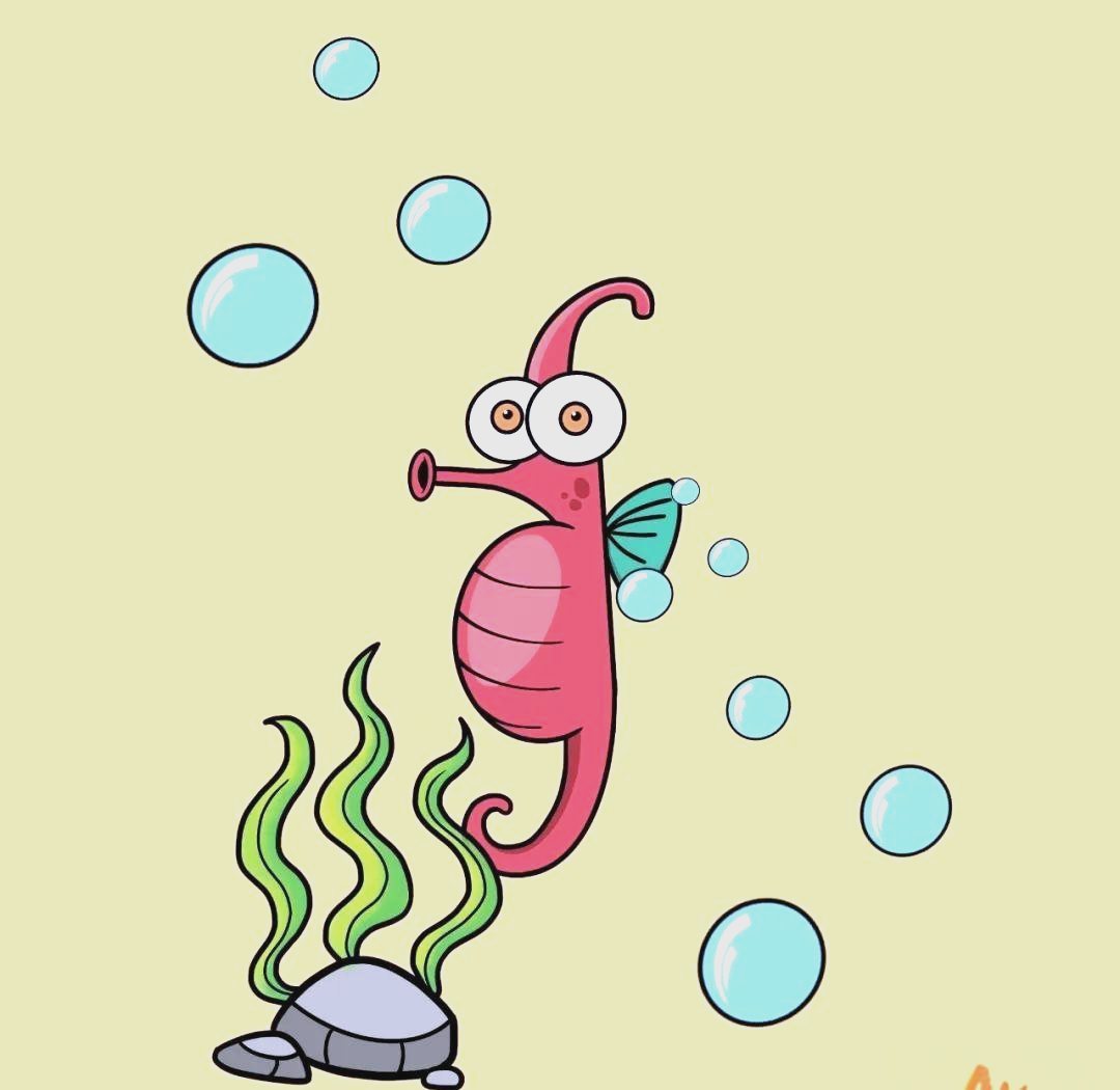 小海马的故事:从孤单到友谊的旅程