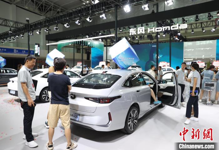 宁夏银川:市民周末逛车展