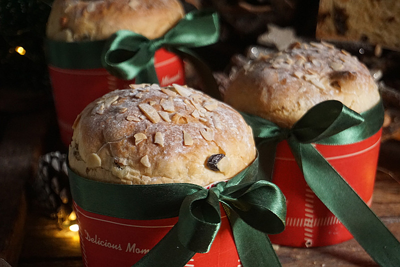 圣诞面包潘娜托尼panettone,最简单做法,适合烘焙新手家庭制作