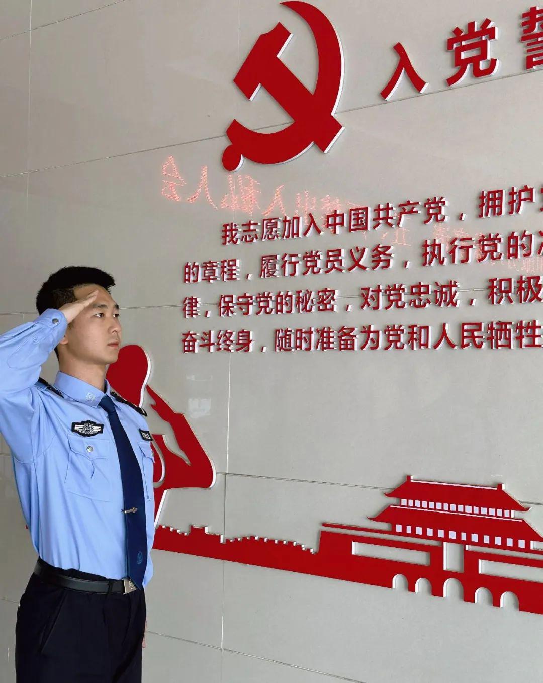 上天梯公安分局优秀青年代表张勇:忠诚铸警魂 热血映初心