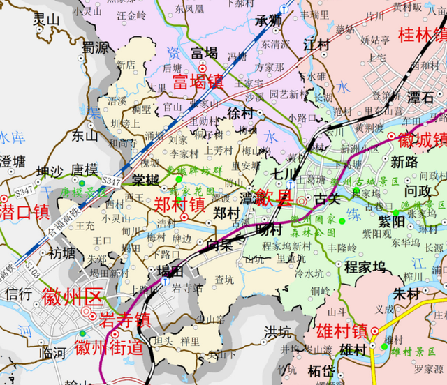 安徽歙縣,黟縣,休寧,祁門,潛山5縣現狀分析