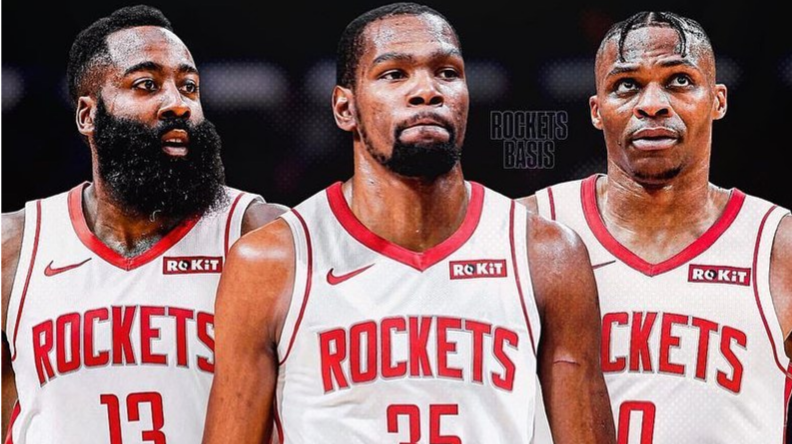 今年篮网,在球员配置上,能比肩那支险些击败宇宙勇的18年火箭