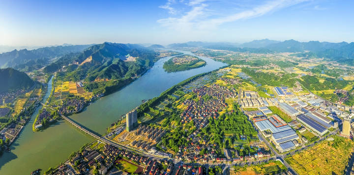 "融杭桥头堡"桐庐江南镇的自画像:新枢纽,新乡村,新生活