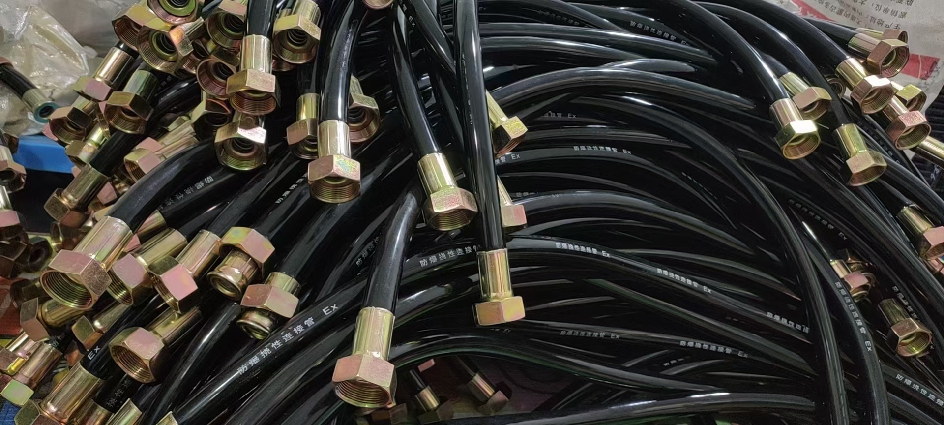 灯具附件 bng-1000*g3/4一内一外 防爆电缆防护穿线管