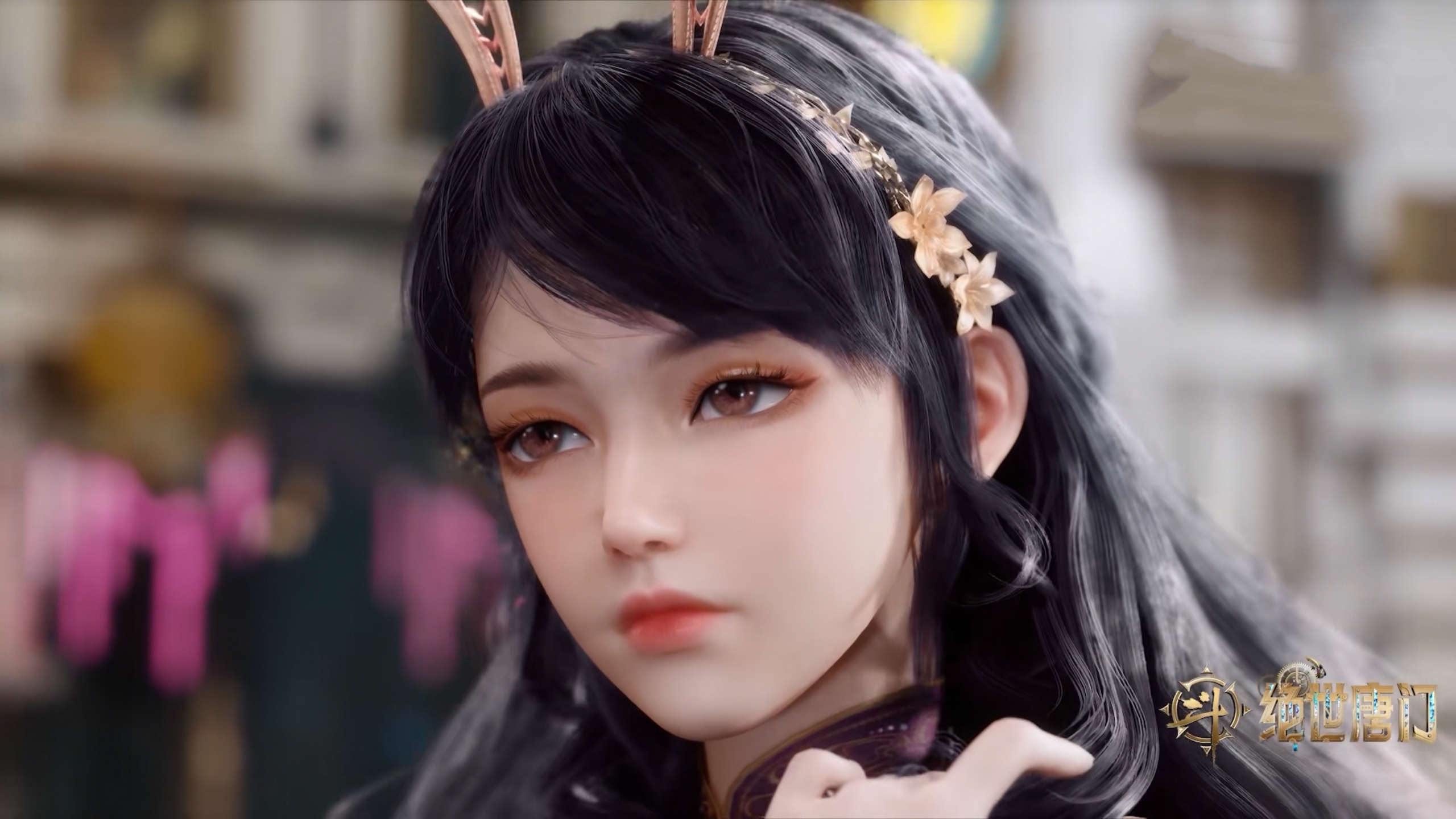 斗罗:江楠楠真空网袜超魅惑,裹胸凸感秀a4腰,萝莉萧萧超可爱