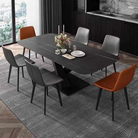 家居界的颜值担当,妥妥的实力派岩板餐桌