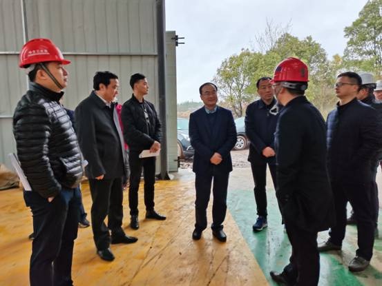 市交通运输局局长沈永平检查交通重点项目建设工作