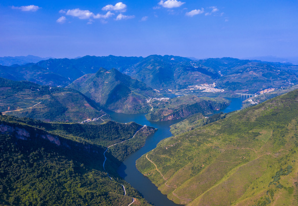 贵州省毕节市夹岩水库图片