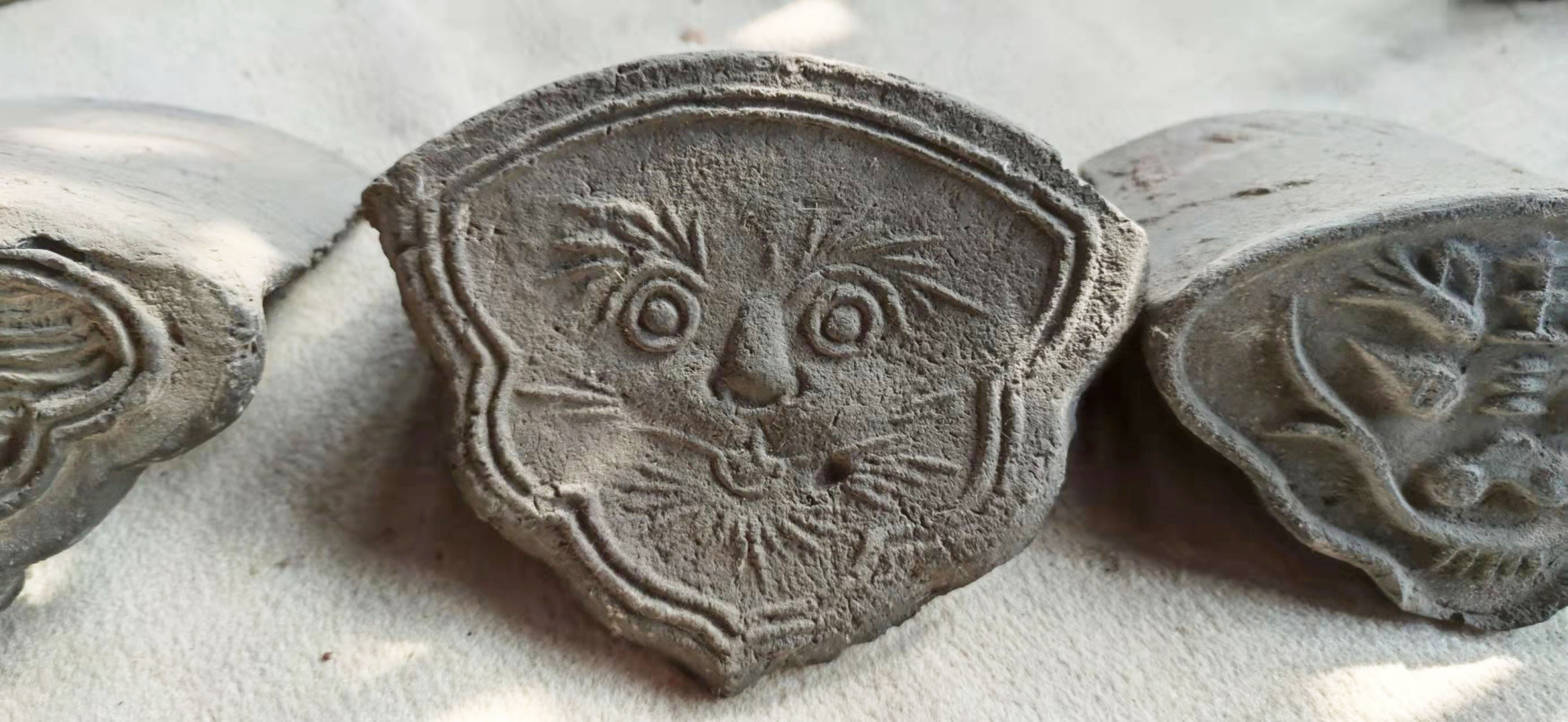 虎纹"佛敢当" 虎面瓦当……快来围观扬州的虎物件