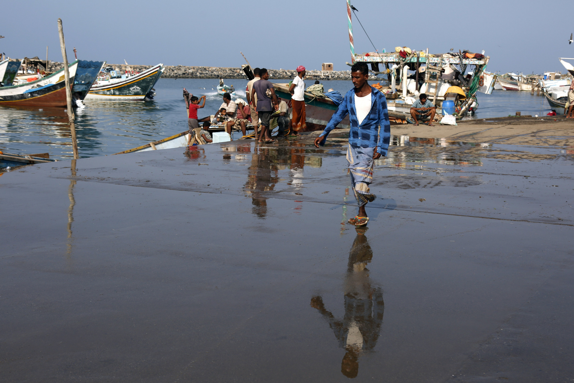 也门荷台达渔港掠影