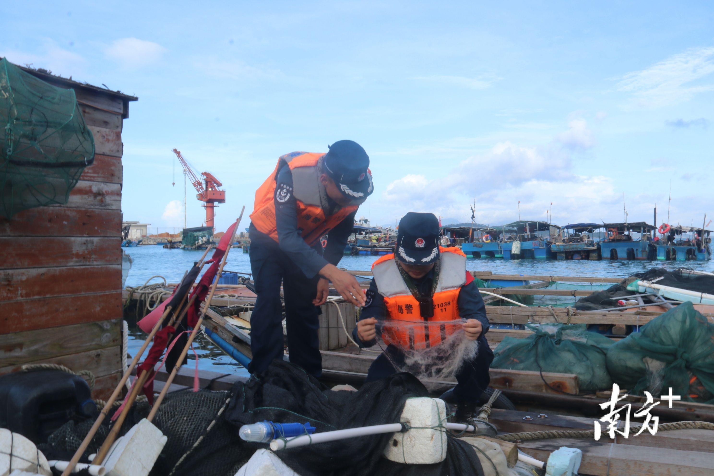 查扣违规渔船51艘,惠州海警局联合多部门开展专项执法行动
