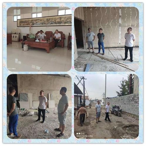 遵化市农业农村局党组副书记贺雪松到相关企业进行工作督导