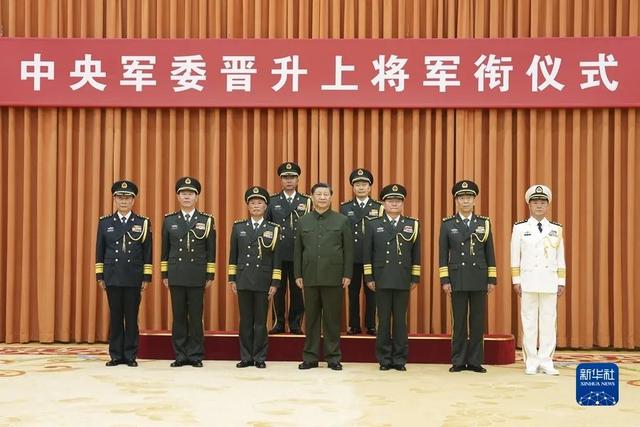 1999年晋升上将军衔名单