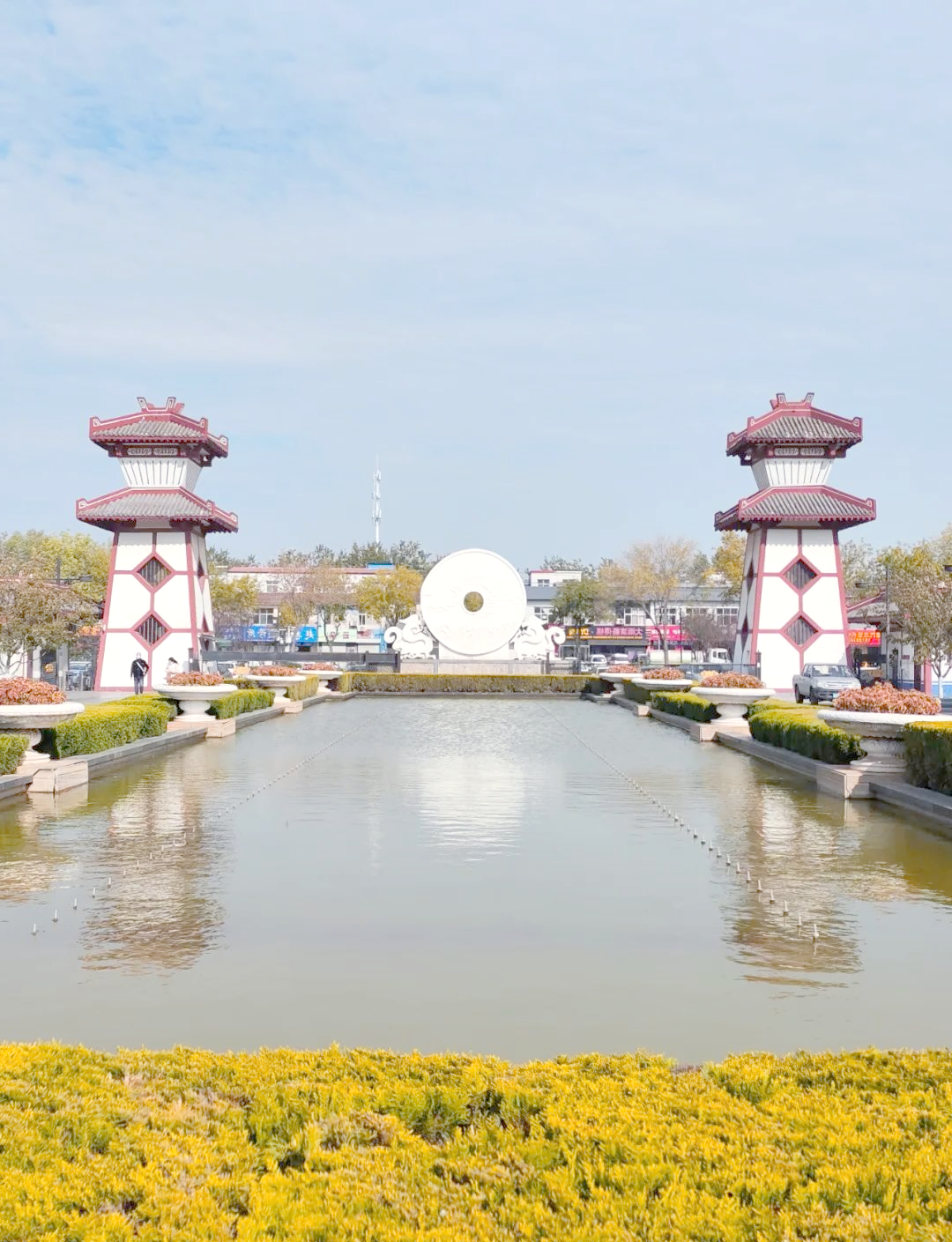 河北省邯郸市赵苑公园的多重魅力