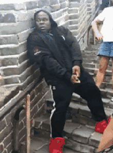 "姑娘你不能挡一下么?那东西让人看了很难为情的"附41组搞笑动图