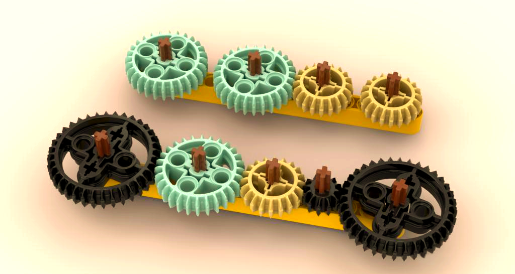 探索乐高齿轮:机械传动与创新的无限可能