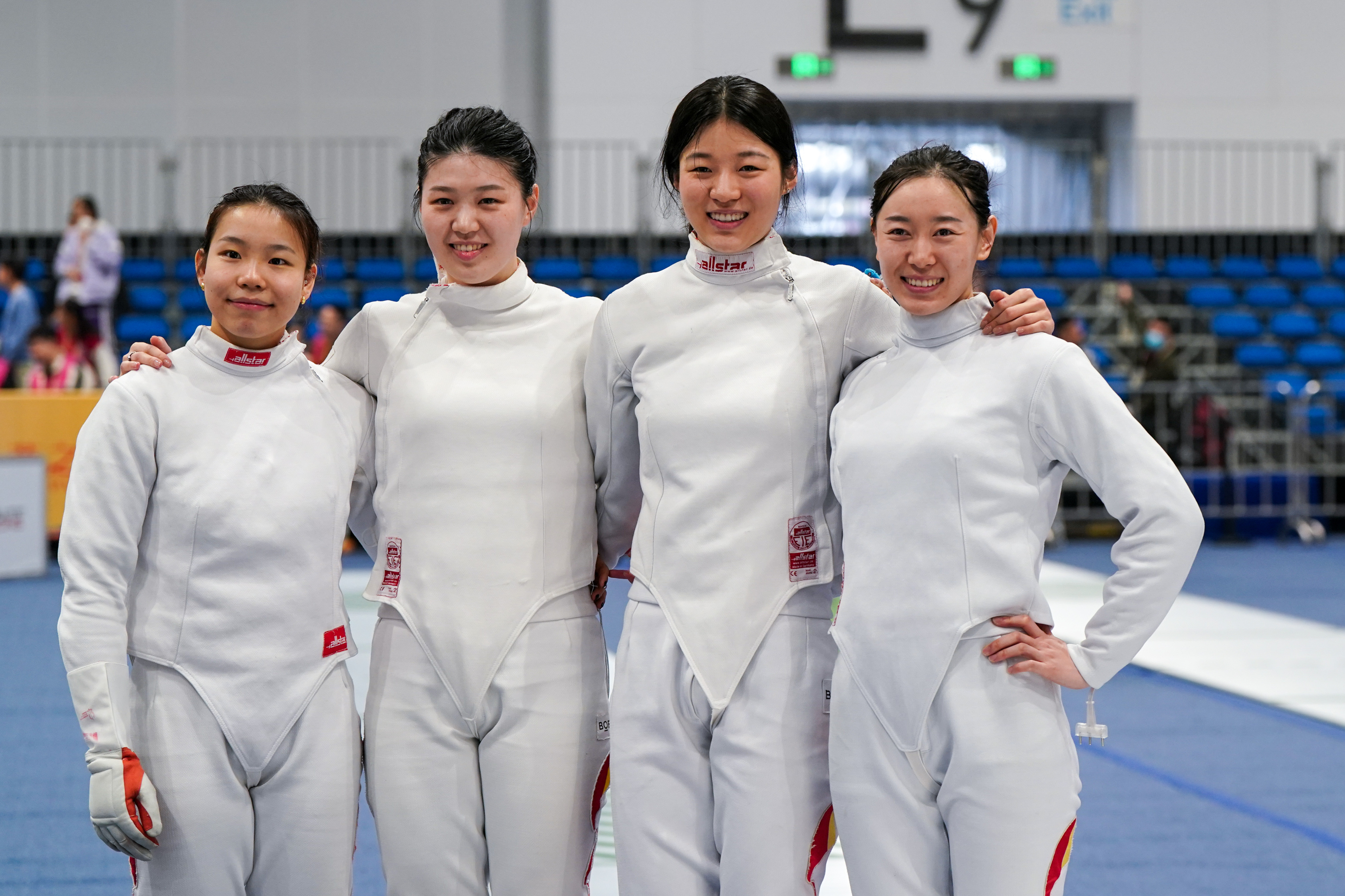 (体育)击剑——女子重剑世界杯(南京站)团体赛:中国队晋级半决赛