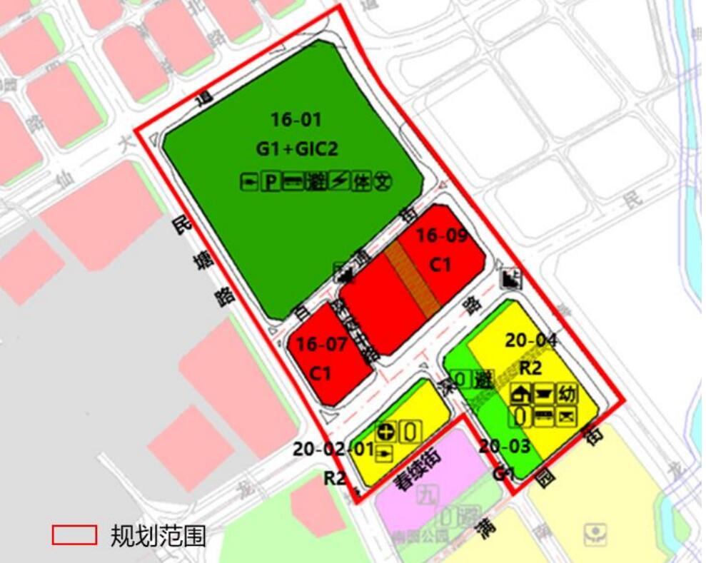 深圳龙华规划图图片