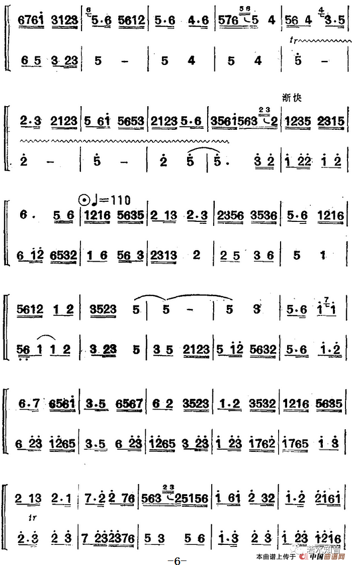 民乐合奏《三六》(视频 曲谱)