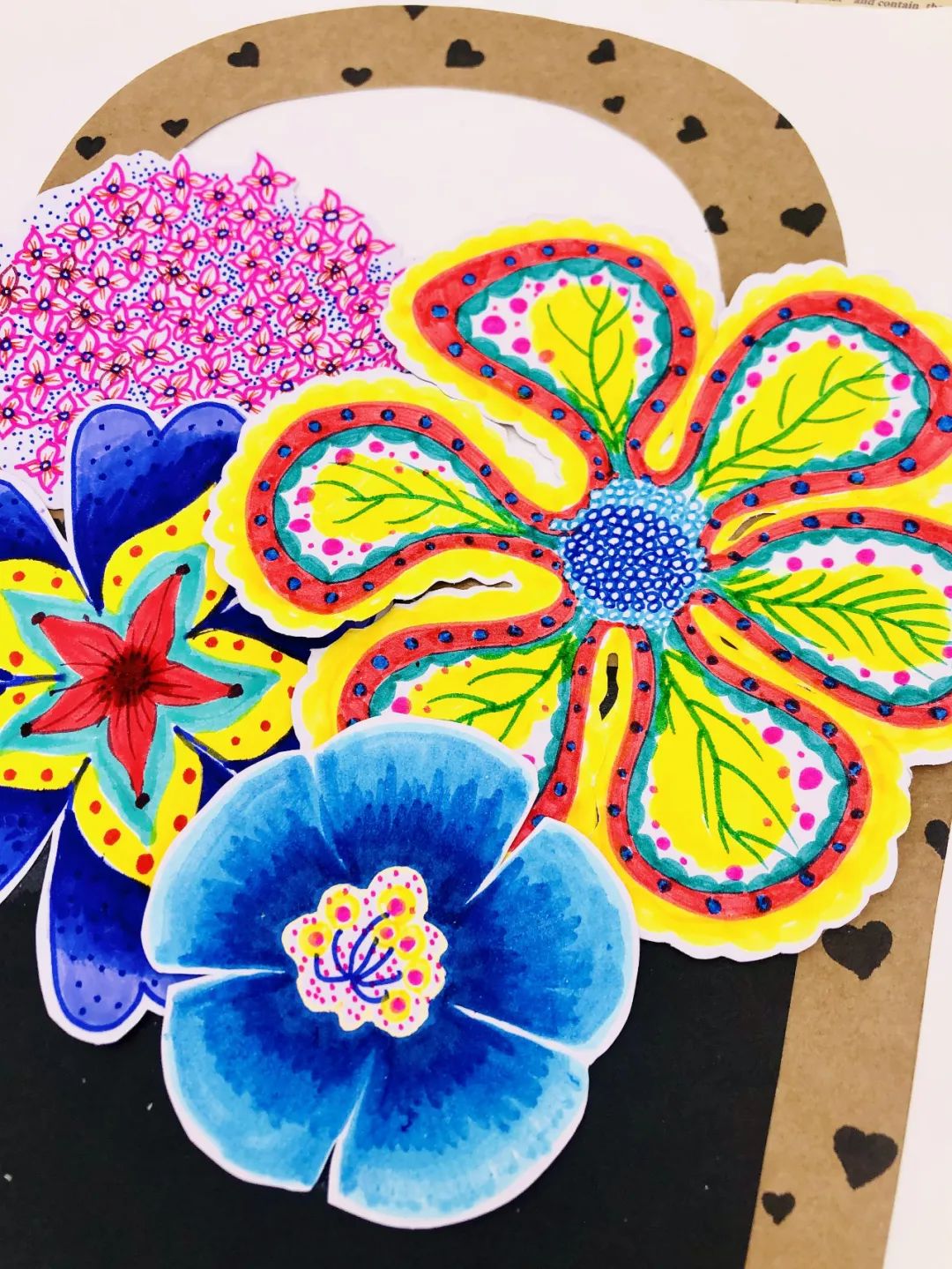 儿童画创意|教师节手工画课程,每一张我都想要!