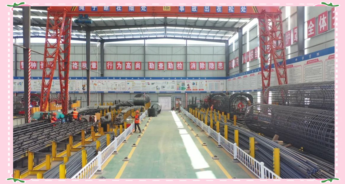智慧化钢筋加工厂亮相宣富高速,节省增效新模式