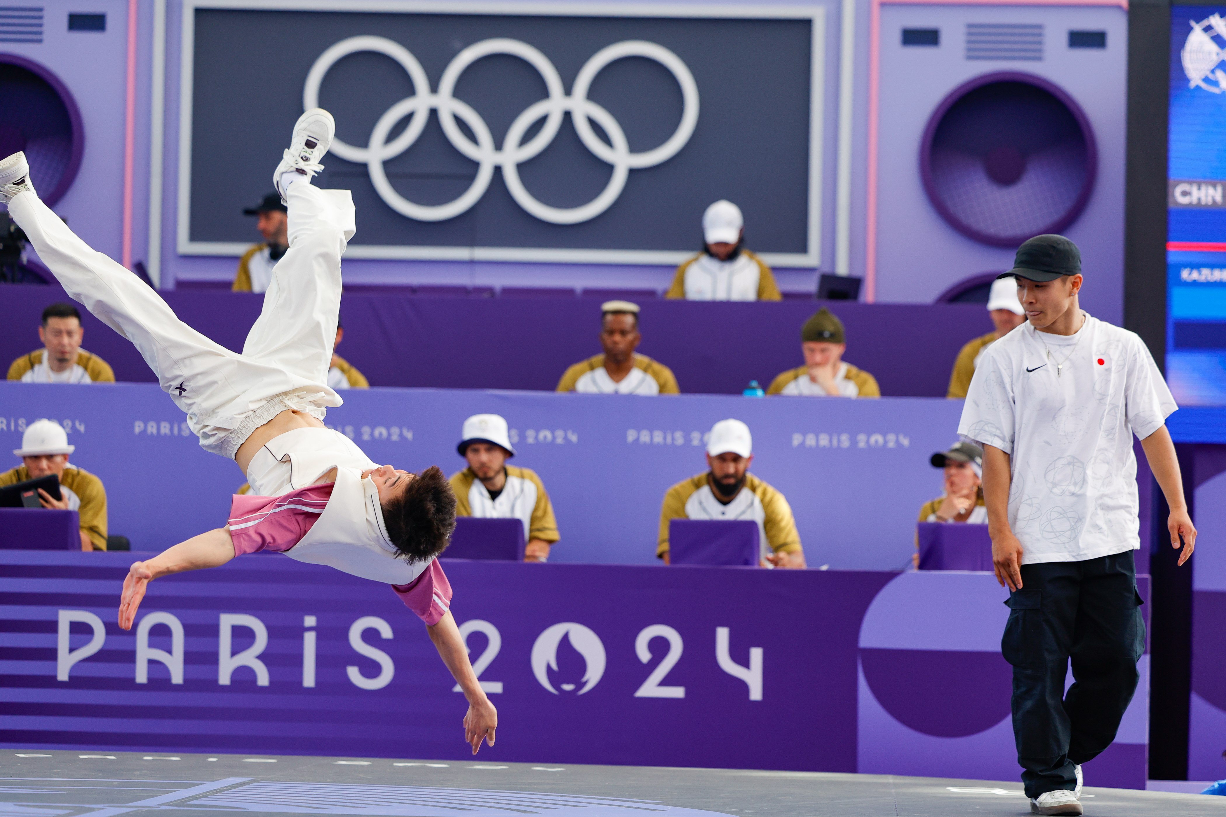 巴黎奥运会丨霹雳舞——男子循环赛:亓祥宇无缘晋级