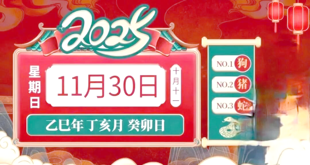 11月30日最佳生肖运势(2021年11月30日生肖运势)