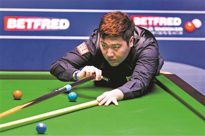 颜丙涛6-3力克希金斯将战丁俊晖 中国锁定决赛席位_中国斯诺克颜丙涛晋级英格兰公开赛_丁俊晖无缘八强获冠中冠资格