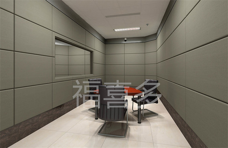 审讯室阻燃软包,为您的安全保驾护航