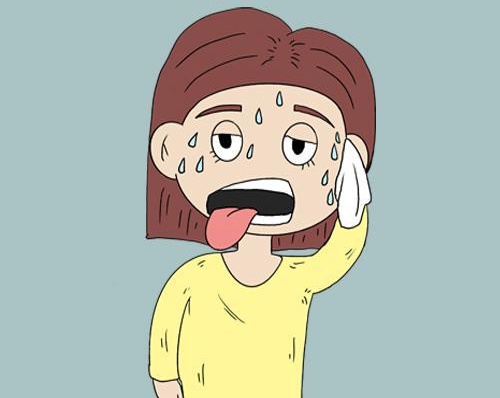 一吃饭头上就容易冒汗,一个方法,巧治吃饭头汗,一起来学习